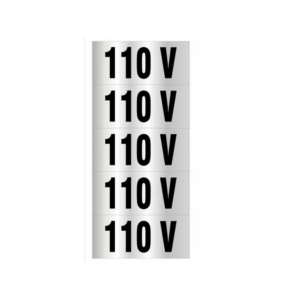 Placa De Identificação Alumínio 110v