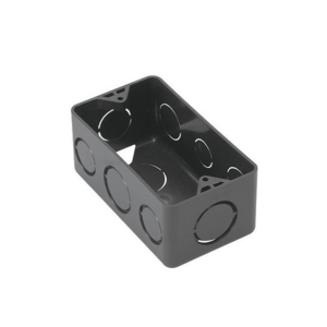 Caixa Pvc 2x4 Preta Amanco