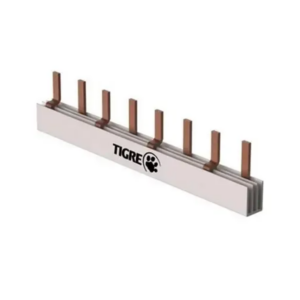Barramento Pente Bifasico Tigre 56p 1mt 80a
