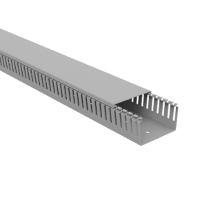 CANALETA CINZA ABERTA 80X50X2000MM ENERBRAS