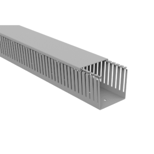 CANALETA CINZA ABERTA 80X80X2000MM ENERBRAS