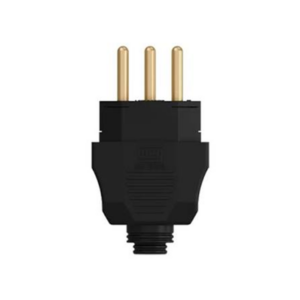 PLUGUE MACHO 2P+T 20A PRETO WEG