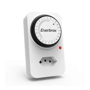TIMER ANALOGICO PLUGUE BIVOLT ENERBRAS