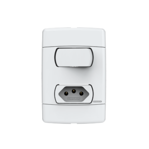 LINHA NEO SOTTILE CONJ 2X4 1TS+TOM 10A ENERBRAS