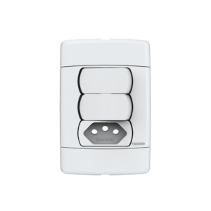 LINHA NEO SOTTILE CONJ 2X4 2TS+TOM 20A ENERBRAS