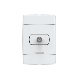 LINHA NEO SOTTILE CONJ 2X4 TOM ANTENA COAXIAL ENERBRAS
