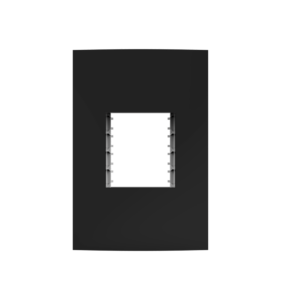 LINHA DUBAI CONJ PLACA 2 MOD 2X4 PT