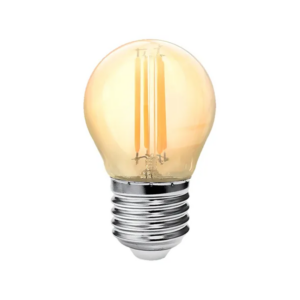 LÂMPADA FILAMENTO LED G45 4W 2200K E27 MBLED